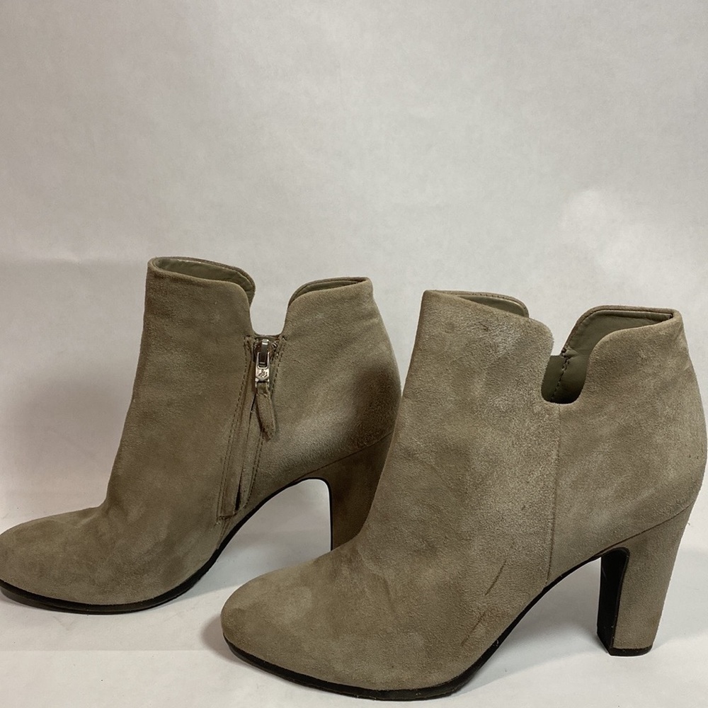 Sam Edelman booties tan grey color - Picture 6 of 10